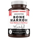 Grass Fed Bone Marrow Supplemento, 3060mg, pelle, salute orale e supplemento di supporto comune, promuove il benessere intero-body, non OGM intero Bone estratto, 180 capsule