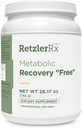 HormoneSynergy Metabolic Recovery Formula - Optimal Gastrointestinal, Hepatic e Intestinal GHI Support - Sugar and Stevia Free Vanilla