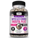 Kaya Naturals Myo & D-Chiro Inositol Plus Supporto per le donne, Vitamina B8-30 capsule