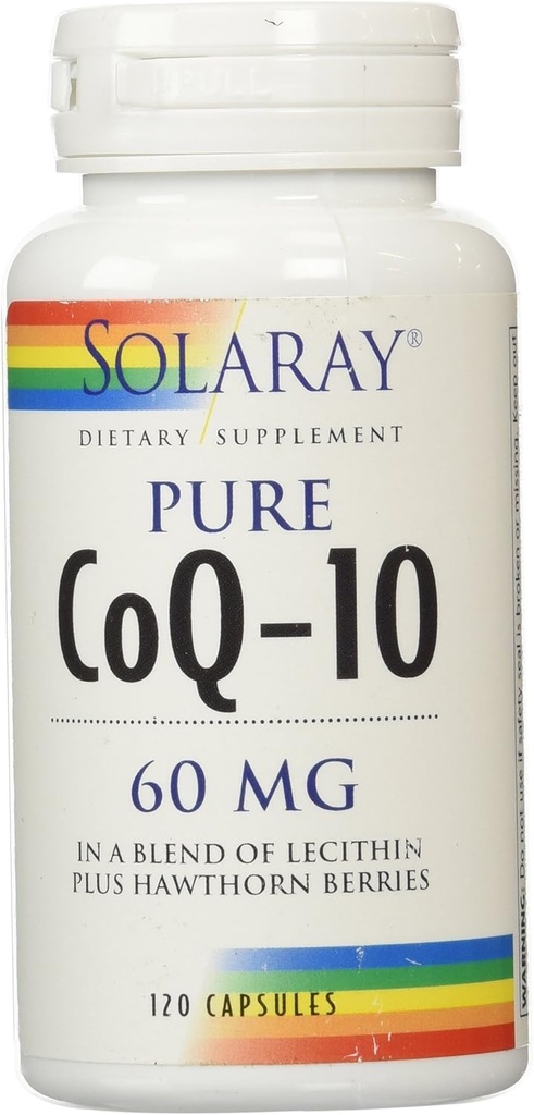 Solaray CoQ10 capsule, 60 mg, 120 conte