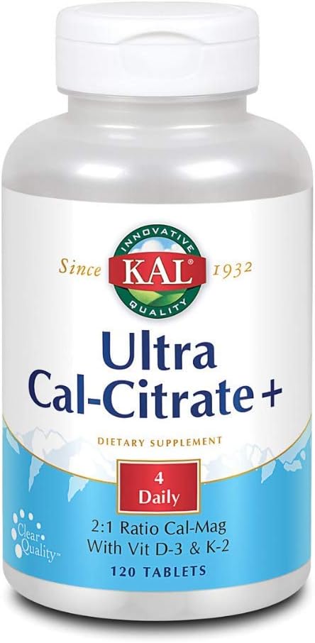 Kal Ultra Calcium Citrate Plus compresse, 120 conte