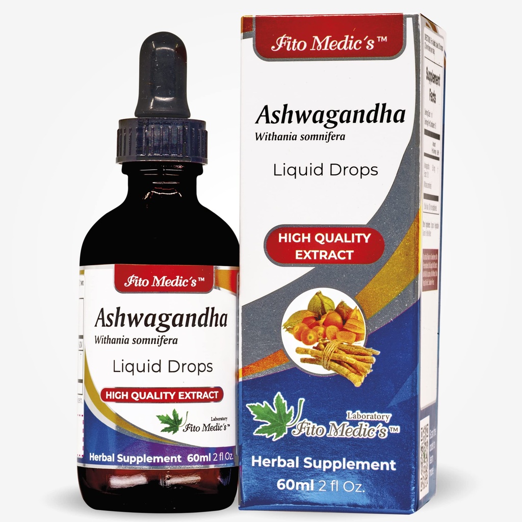 Lab - Ashwagandha Liquido, supporto naturale per il sollievo da stress, aiuto al sonno e mood Enhancer.