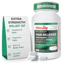 TIME-CAP Los Angeles, INC. Rilievo di mal di testa Timely Extra Strength - Acetaminophen with Aspirin & Caffeine (200 Caplets) - Headache, Migraine & Back e Body Pain & Muscle Aches - Extra Strength - Made in USA