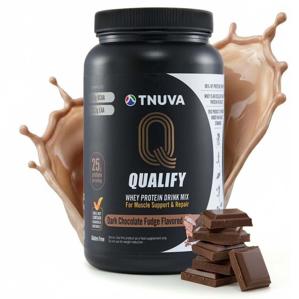 Polvere di proteine di siero di cioccolato scuro. Polvere di agito proteico 25g per il recupero di allenamento post, Smoothie & Baking. Gluten & Sugar Free, Altamente Kosher, Con Aminoacidi (5.5g BCAA, 2.7g Leucina), 23 Serve