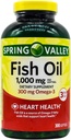 Valle di primavera - Olio di pesce 1000 mg, 300 Softgels