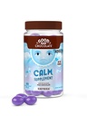 Buona giornata cioccolato naturale calmante supplemento per adulti, miscela di camomilla, teanina, magnesio, commercio equo e non OGM cioccolato, 80 pezzi