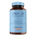 Vitamina Bounty Pro-25 Probiotico con Prebiotico - 25 miliardi di CFU per gli uomini e le donne - Supporto sanitario digestivo con Lactobacillus Acidophilus, Bifidobacterium - 30 capsule giornaliere per la salute del fegato