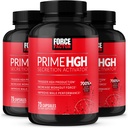 FORCE FACTOR Prime HGH Segrezione attivatore, 3-Pack, HGH supplemento per gli uomini con clinicamente studiato AlphaSize per aiutare Trigger HGH produzione, aumentare la forza di allenamento, &amp; migliorare le prestazioni, 225 conte