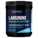 L-Arginina Polvere - Nitric Oxide Supplemento per gli uomini e le donne con L-Citrulline e barbabietola radice - Pre e Post Workout Supporto per la resistenza e il recupero - Non aromaed, 1 mese di alimentazione (30 Scoops)