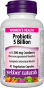 Webber Naturals Multi Probiotico femminile con mirtillo, 45 capsule