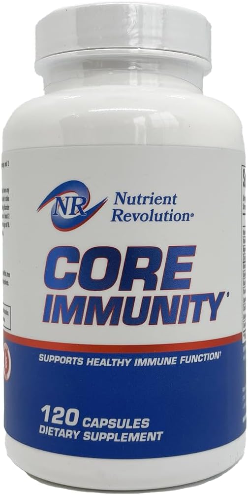 CORE Immunity - Integratore per la Salute Immune - Daily Immune Booster & Multivitamin - Quercetin & Bromelain - Antioxidant & Free Radical Protection - 120 ct.