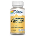 Solaray Free Form L-Arginina e Ornitina Capsule, 50 Conte