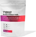 TB12 Electrolytes Plus Recover - Post-Workout Electrolytes Powder with Functional Recovery Ingredients | Tart Cherry, L-Glutamine, BCAA | Recupero muscolare & Soreness Relief | Sugar Free, Non OGM