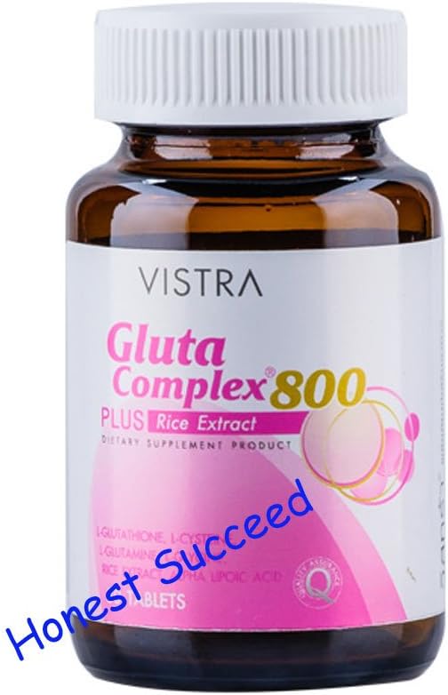 Vistra Gluta Complex 800 Plus Estratto di riso 60 capsule.(Succeed più)