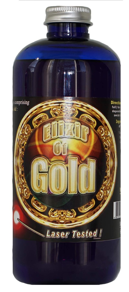 Elisir of Gold, 8 oz., 240 PPM Concentrato di Silver Mountain Minerals (Purità Medica Argento, La maggior parte Biodisponibile Particelle Nano Sospese colloidamente)