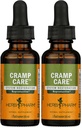 Herb Pharm Cramp cura estratto di erbe liquido per sostenere un ciclo mestruale sano - 1 oncia (pacchetto di 2)