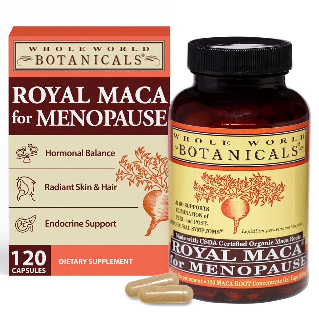 MONDO BOTANICALI Royal Maca Per Menopausa, 120 CT