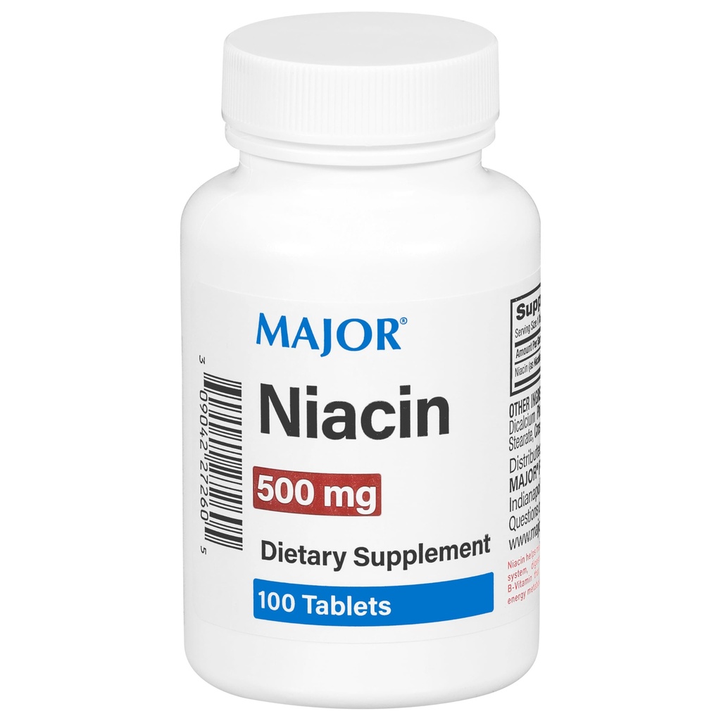 Maggiore Niacin 500mg - Integratore alimentare - 100 compresse