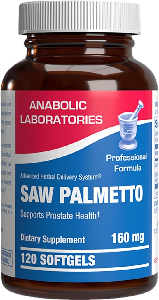 Sega ad alto assorbimento Palmetto per gli uomini - Integratore di salute urinario e prostatico per gli uomini con estratto di Palmetto - Non-OGM & Made in the USA in strutture cGMP - Fino a 120 Serve
