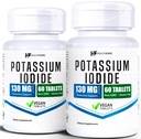 HealthFare Potassium Iodide Tablets | 130 mg | 120 compresse di dissolvenza rapida (2 pacchetto) | Ki Pills | Long Shelf Life | Non-GMO