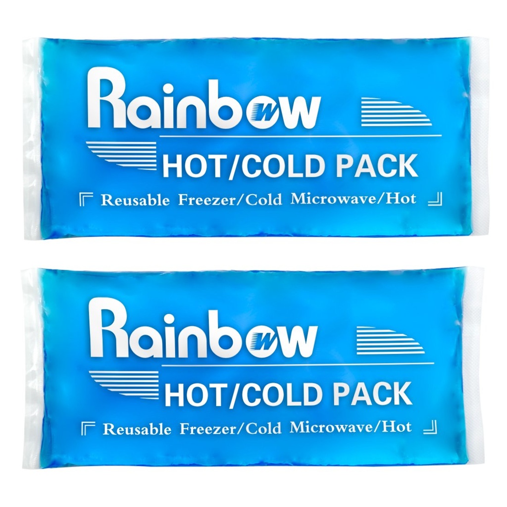 Morbido pacchetto gel riutilizzabile 2, pacchetto ghiaccio caldo e freddo per lesioni, mal di testa, sollievo del dolore congiunto, pacchetto di ghiaccio Comfort Terapia flessibile su collo, caviglia, ginocchio, gamba, spalla, gomito, polso, piedi
