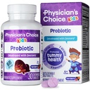 Probiotici CHOICE del medico per i bambini - 7 Strains Diverse, Prebiotici Organici, Vitamine & Minerali - Studi Clinicamente L. Rhamnosus GG - Supporto Immune & Digestivo - No Sugar or Artificial Dyes