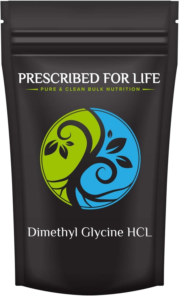 Prescritto per la glicina etilico di vita (DMG) Vitamina B16 Polvere | Precursor aminoacido | Booster di sistema energetico e immunitario | Naturale, senza glutine, vegano, non OGM, 2 oz (57 g)