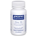 Pure Encapsulations Zinc 15 mg - Zinc Picolinate Supplemento per Supporto del sistema immunitario, Crescita e Sviluppo - per Guarigione - 60 capsule