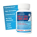 Rawleigh Premium Red Krill olio: 60 Softgel non OGM, 1000mg di Euphasia Superba olio al giorno, ricco di Choline, fosfolipidi, astaxantina, EPA & DHA Omega-3 acidi grassi, per cuore, articolazioni, salute del cervello