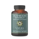 Natura Health Products Mushroom Synergy Supplement - Con Turkey Tail, Red Reishi, Chaga, & Poria Mushrooms - Modulates Healthy Immune Response* (180 Capsules)