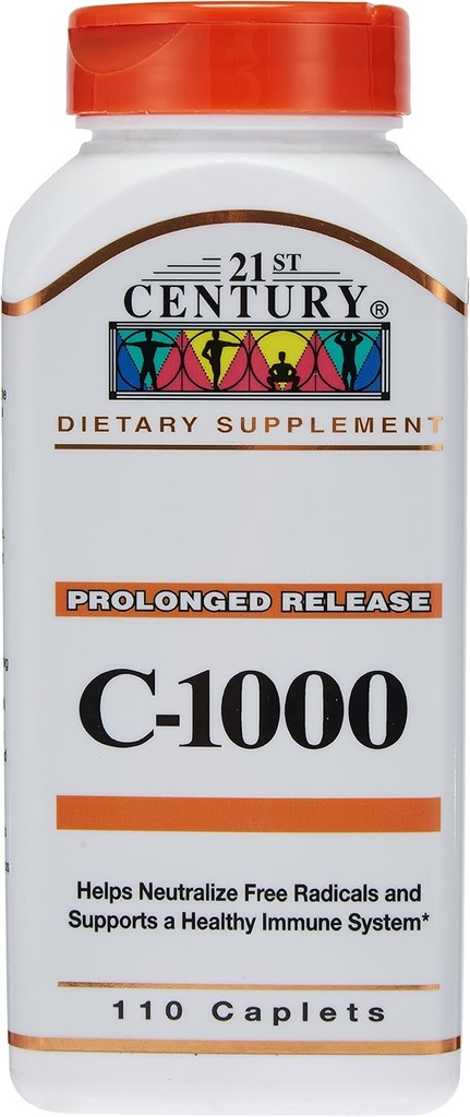 21st Century C-1000 Supplemento di vitamina di rilascio prolungato, 110 compresse