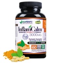 Formula 3000 InflamCalm Avanzato con curcuma, curcumina, enzimi e Boswellia. Vegetariano, senza glutine - (Packaging May Vary)