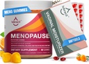Lubracil Menopause Gummies & Daily Moisturizer Bundle – Supporto senza ormoni per Flash Caldi, Maglioni notturni, Vaginal Dryness e Itchiness con Cohosh nero, Ashwagandha, Omega Oils & Sea Buckthorn