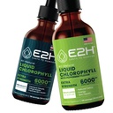 E2H: Liquid Chlorophyll Natural Flavor and Peppermint Flavor | Vegan, Non-GMO - 2 Fl Oz Ogni (4 Fl Oz Totale) - Bundle
