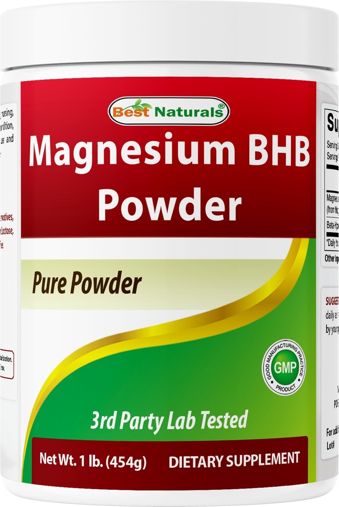 Best Naturals Magnesium BHB Polvere 1 Lb