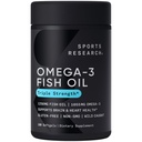 Ricerca sportiva Omega-3 Fish Oil, Triple Strength, 180 Softgels