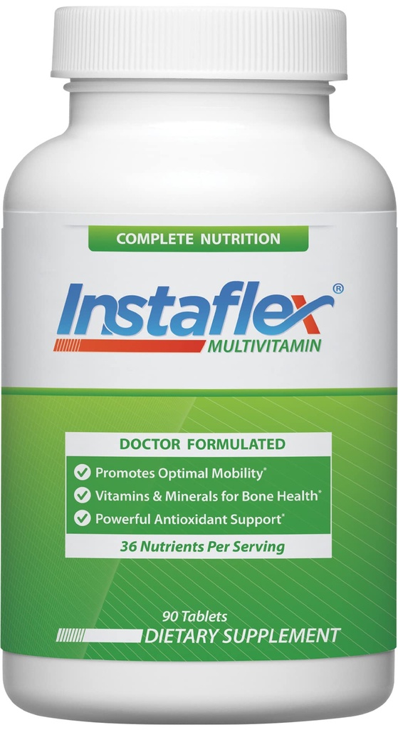 Instaflex Multivitamin - Integratore di Supporto Congiunto, Supporta Mobilità e Salute Bone, 90 compresse