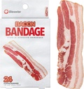 BioSwiss Kids Bandages, Bacon a forma di autoadesivo fasciatura Set, Latex Free, Sterile Wound Care, 24 Conte