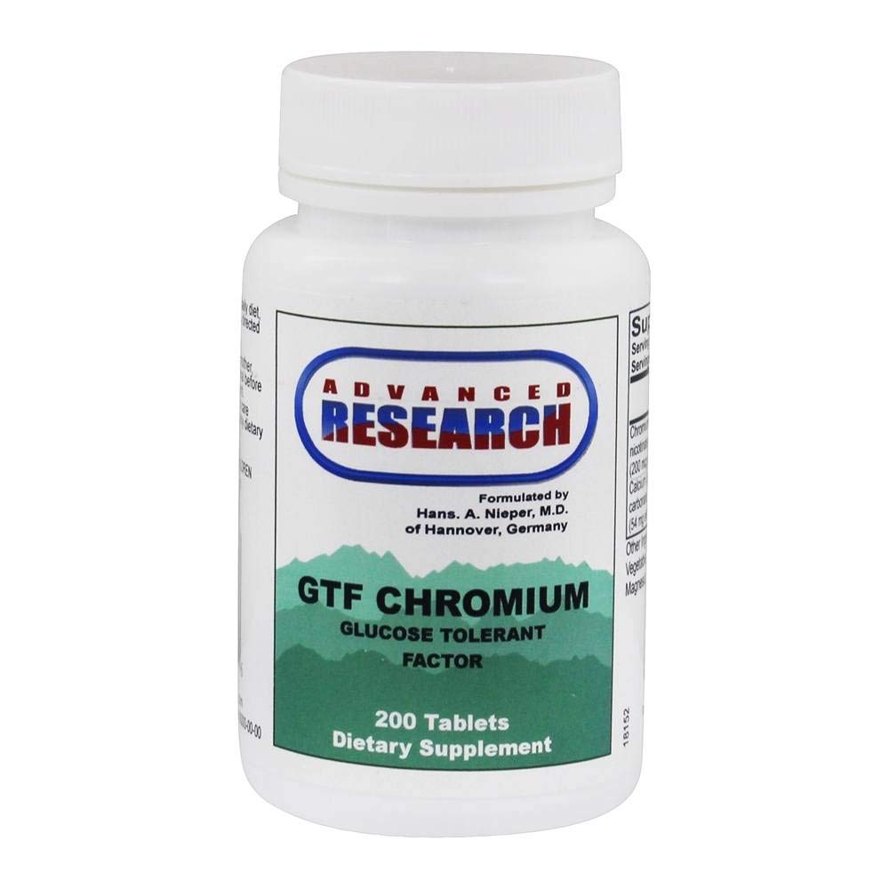 Ricerca Avanzata / Portatori Nutrienti Gtf Chromium - Fattore Tollerante Glucosio 200 Tabs