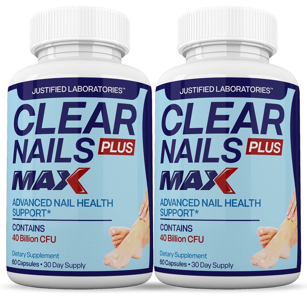 Laboratori giustificati (2 Confezione) Chiodi trasparenti Plus Pillole Max 40 miliardi CFU Probiotic 60 capsule
