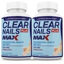 Laboratori giustificati (2 Confezione) Chiodi trasparenti Plus Pillole Max 40 miliardi CFU Probiotic 60 capsule