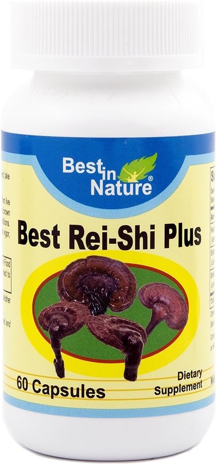 Migliore Rei-Shi Plus - dormire meglio, migliorare la funzione Immune e fegato- Premium Estratto di funghi biologici Rei-Shi