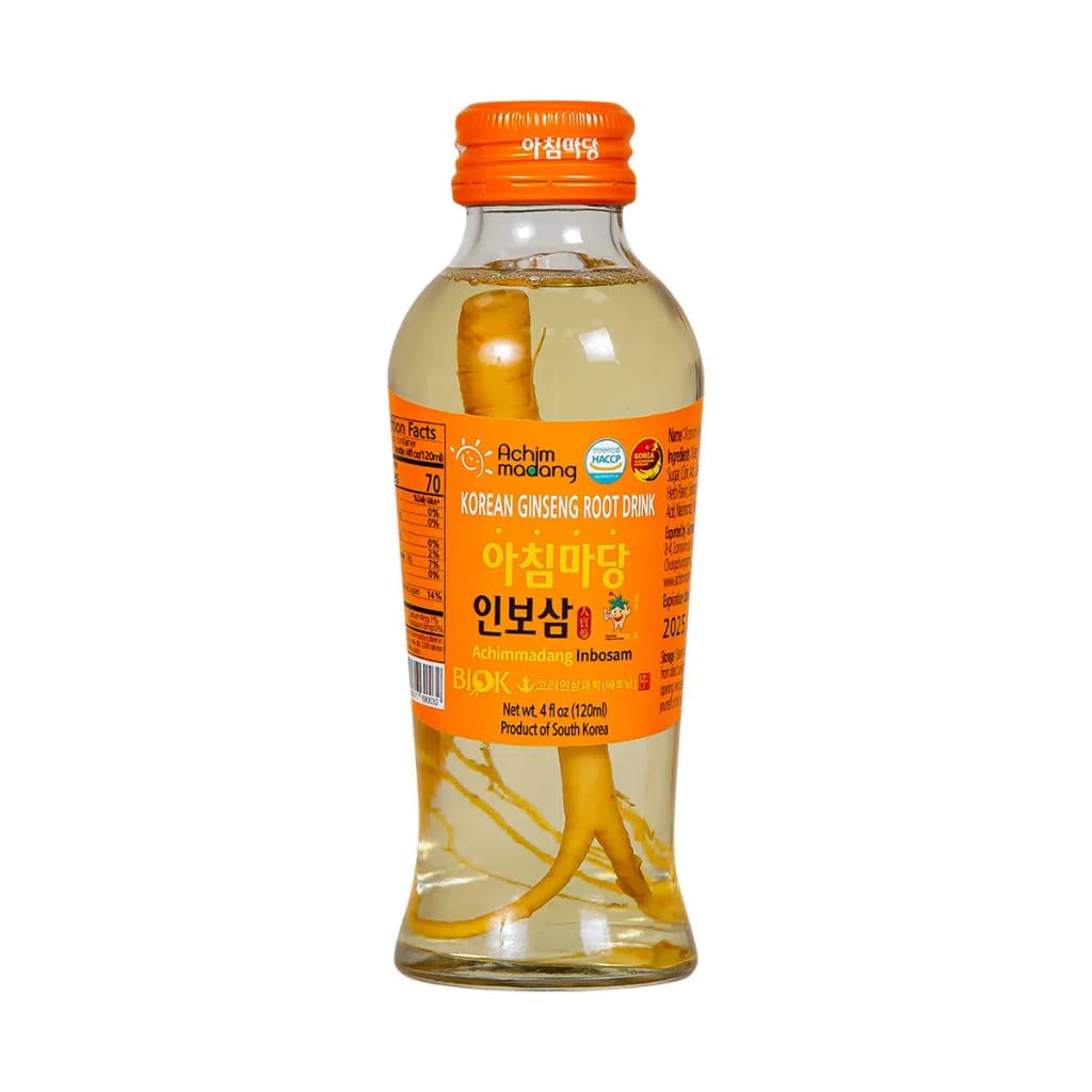 Inbosam Ginseng coreano bere radice bevanda, 10 bottiglie, 4 fl oz ogni