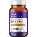 Nuovo Capitolo Calcium Supplemento - Bone Strength Tiny Tabs Organic Calcium con Magnesio, Vitamina D3+K2, 70+ Minerali di Trace per la Salute del Bone, Senza Glutine, Facile da ingoiare - 120 ct