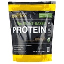 California Gold Nutrition Sport, Proteine a base vegetale con concentrato di proteine organiche di riso marrone, Flaxseed, Semi di chia, Cioccolato, 2 lb (907 g)