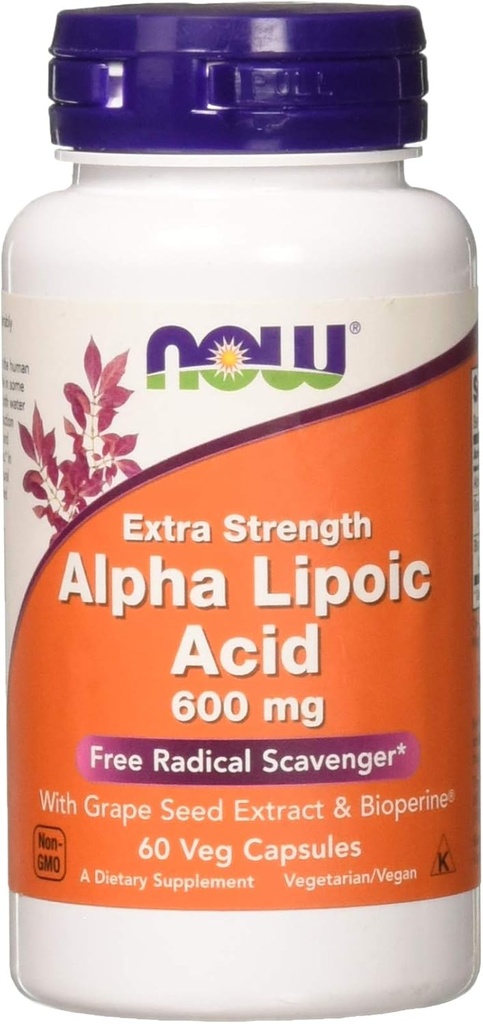 Ora Alimenti Alfa acido lipoico 600mg 60 Vegi capsule