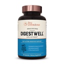 Supporto immediato del DigestWell dal vivo - Supporto digestivo rapido | Broad Spectrum Enzyme, Probiotic & Herbal Formula - Dicreases Everyday Gas & Bloating - 90 Capsule
