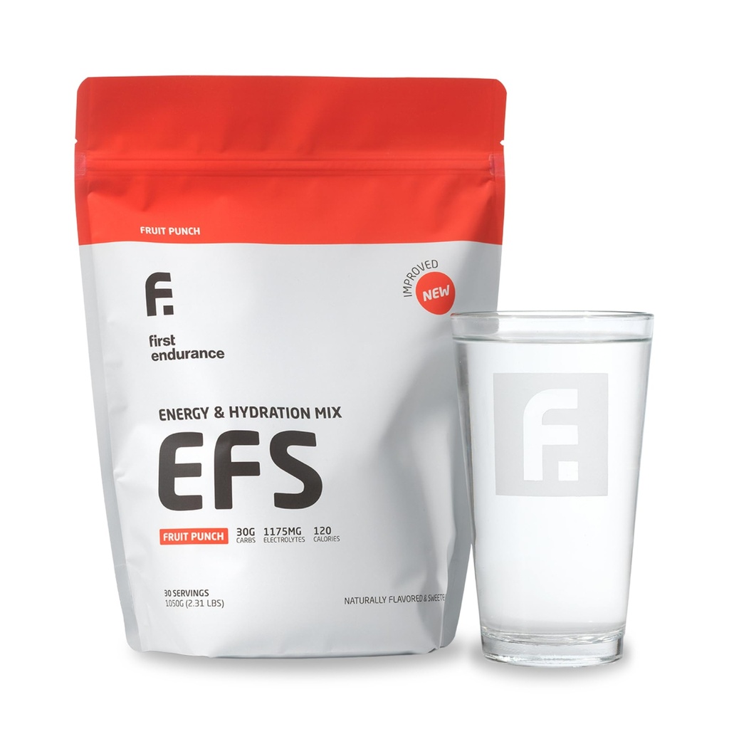 EFS Hydration & Endurance Drink Mix - Carboidrati Premium per Energy & Performance, Elettroliti per Rapid Rehydration & Running, Ciclismo e Triathlon Nutrition | Isotonic Energy Fuel | Fruit Punch