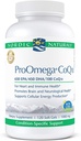 Nordic Naturals ProOmega CoQ10 - Fish Oil, 650 mg EPA, 450 mg DHA, 100 mg CoQ10, promuove la salute neurologica e la produzione di energia cellulare*, 120 Gel Morbidi