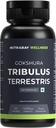 Wellness Tribulus Terrestries (Gokshura) - Supporto naturale per l'energia, le prestazioni e la crescita muscolare - 1000mg, 60 Veg capsule